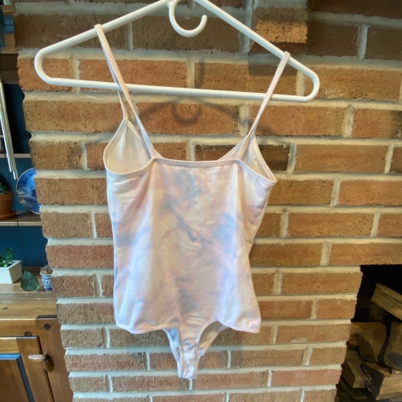 Tie Dye Thong Bodysuit - Picture 2 of 3